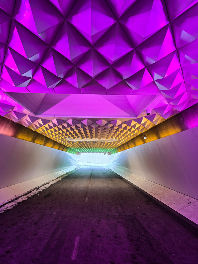 Haabersti jalakäijate tunneli ehitustööd